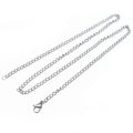 Stainless Steel Necklace Chains With Lobster Clasp in Two Finishes view 2