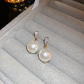 Pearl Cluster And Flower Stud Earrings in Four Pictured Styles view 6
