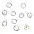 Crystal Tree of Life Charms in Three Colors and Two Tones view 11