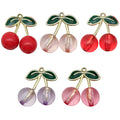Red Cherry Metal Charms with 30 Listed Options for DIY Jewelry Making view 11