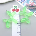 Clear Flower Glossy Beads with 8 Listed Options for DIY Jewelry Making view 8