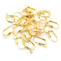 Leverback Earring Hooks in Six Metal Finish Options view 8