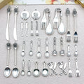 Antique Silver Tableware Metal Charms with 16 Listed Options view 1