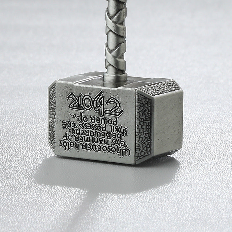 Hammer Hammer Alloy Keychain Creative Gift Pendant Accessory