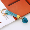 Clay Crystal Strawberry Keychains in Six Colors plus Assorted Option view 4