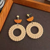 Tan Rattan Ring