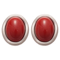 Colorful Resin Leopard Heart And Oval Stud Earrings view 5