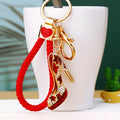 Star High Heel Keychains in Three Colors with Braided and Plain Loops view 8