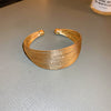 Gold Multirow Cuff