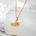 Gold Tone Enamel Ocean Animal Pendant Necklaces Six Styles view 9