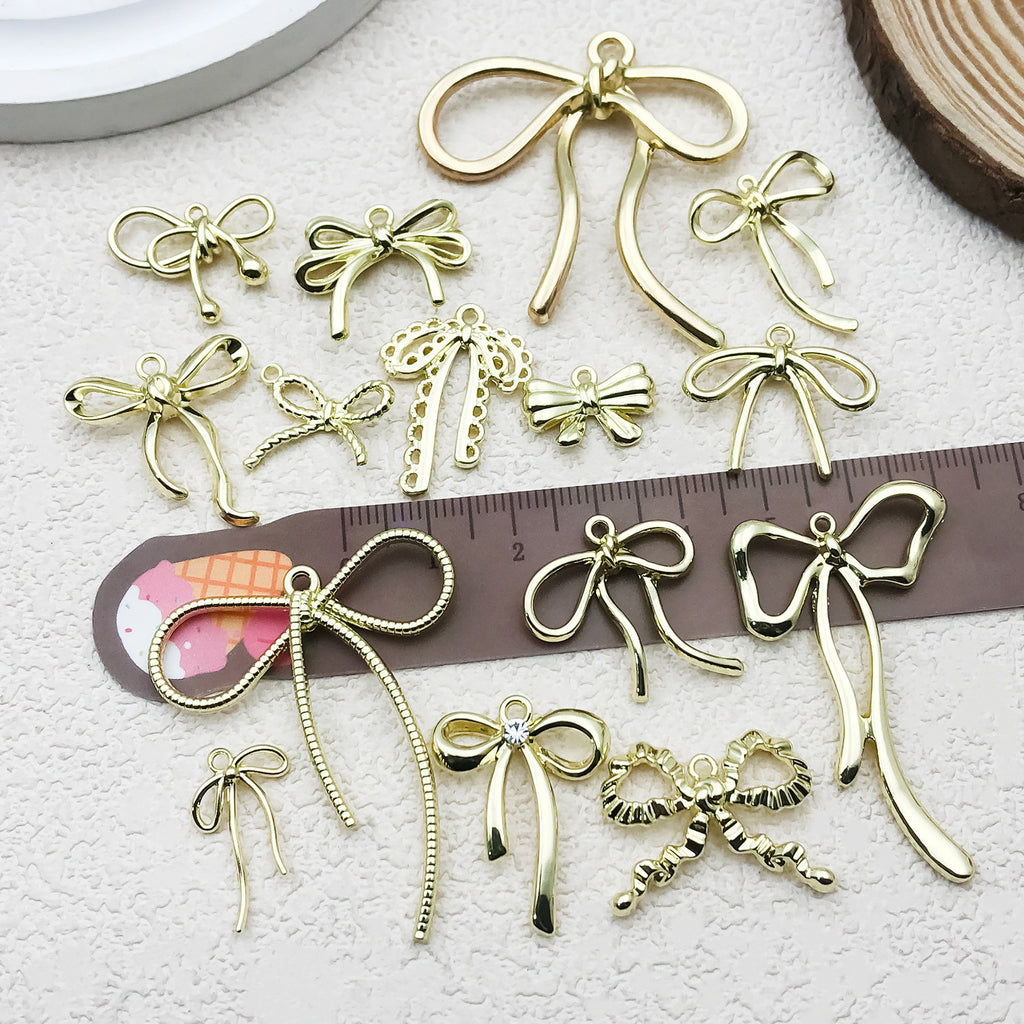 Zinc Alloy Butterfly Charm Pendants