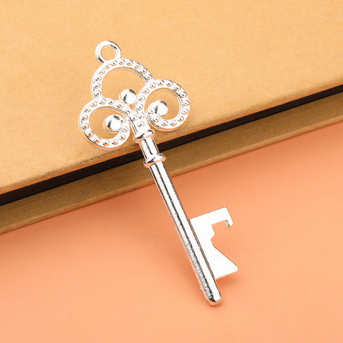 Vintage Alloy Bottle Opener Wedding Favor Keychain Gift