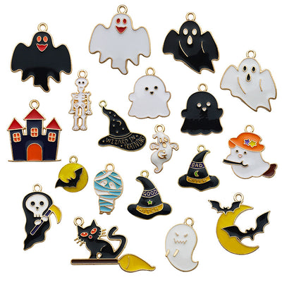 Printed detail graphic for the bat charms