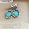Turquoise Oval