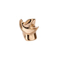 Large Twisted Sculptural Metal Statement Rings Gold Silver view 5