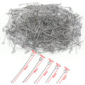 0.6 mm Eye Pins in Five Lengths and Three Metal Finishes view 8