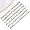 Silver Faceted 4