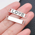 Black Letter Metal Charms with 21 Listed Options for DIY Jewelry Making view 9