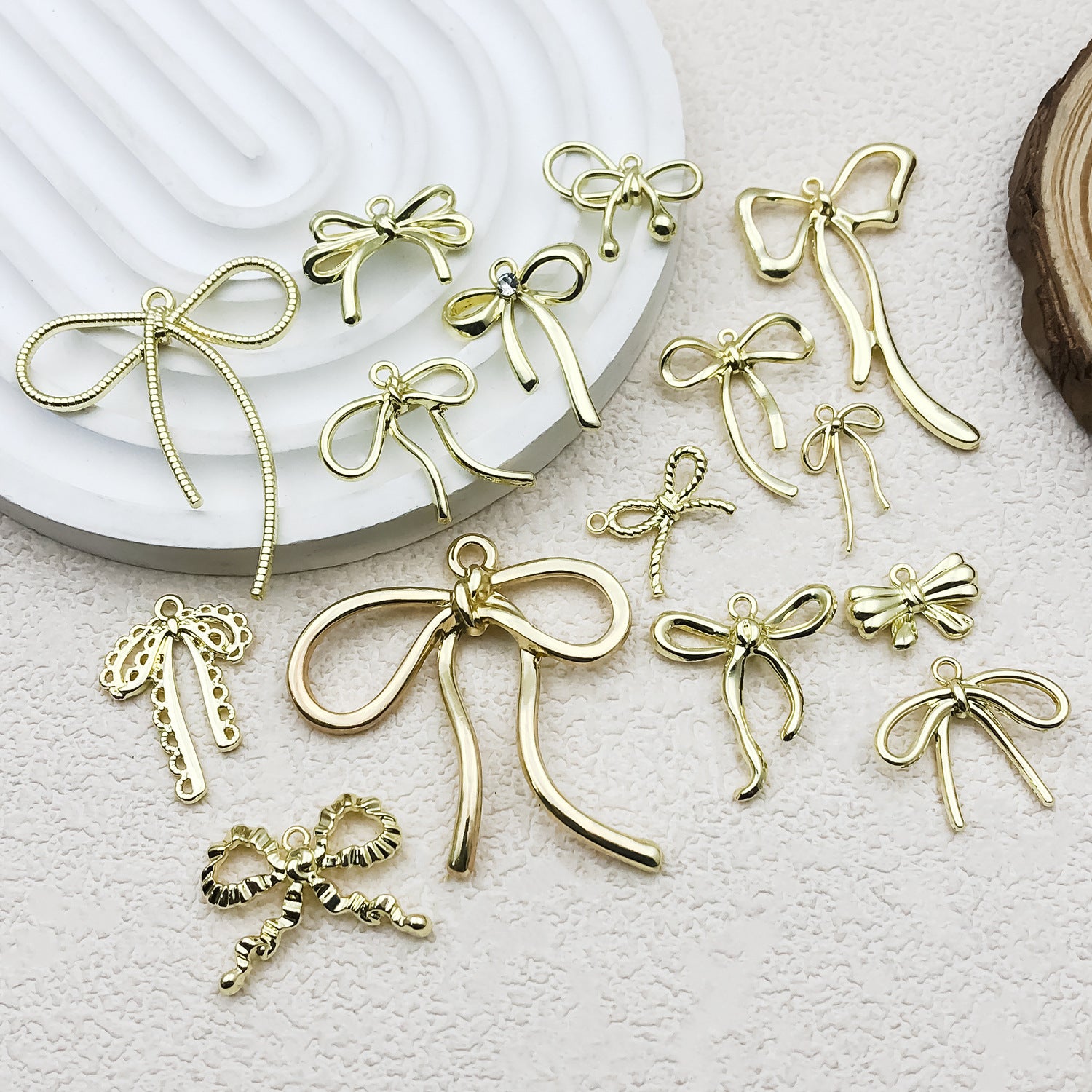 Zinc Alloy Butterfly Charm Pendants