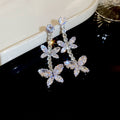 Seven Mixed Crystal Heart Star Butterfly And Flower Necklace Earring Designs view 10