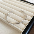 Pearl Green Stone Zircon Open Cuff Bracelets 4 Styles view 9