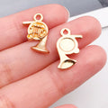 Yellow Guitar and Musical Instrument Metal Charms with 26 Listed Options view 7