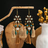 Brown Tassel Medallions