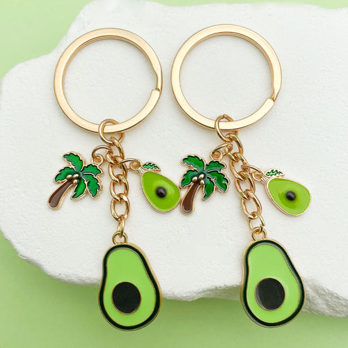 Image 1 showing avoca charm keychain.