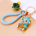 Jeweled Ingot Sheep Keychains With Four Color and Wrist Strap Options view 4