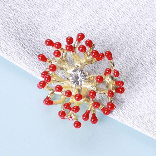 Red coral branch in a second product view