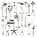 Metallic Cross Metal Charms with 20 Listed Options view 1