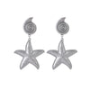 Silver Starfish Drops