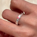 Silver-Tone Strawberry Open Rings in Two Styles Decorative Jewelry Accessory view 4