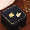 Gold Folded Flowers
