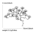 Pearl Pine Tree Brooch Branch Clusters Antique Gold Silver view 6