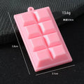 Faux Chocolate Bar Charm Pendant Four Colors Optional Lobster Clasp view 2