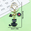 Piano and Music Note Charm Keychains in 33 Pictured Variations for Bags and Keys view 7