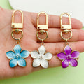Blossom and Flower Charm Keychains in 17 Pictured Variations for Bags and Keys view 4