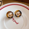 Crystal Round Studs