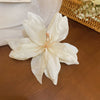 White Fabric Lily