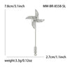 Silver Pinwheel