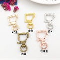 Metal Outline Swivel Clasps in 9 Shapes and 5 Color Finishes view 10