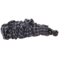 Ruched Fabric Banana Hair Clips Polka Plaid 3 Styles view 5