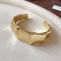 Seventeen Repeated Gold Or Silver Sculptural Open Cuff Designs view 7