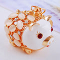 Jeweled Pig and Auspicious Charm Keychains in Thirty-Two Designs view 2