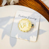 Yellow Bow Clip