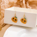 Halloween Novelty Long Hook Earrings in Eleven Motifs view 8