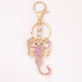 Rhinestone Scorpion Keychain Gold Tone Insect Charm Styles view 5