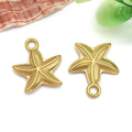 Gold-Tone Starfish Metal Charms with 15 Listed Options view 7