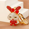 Plain Red-Bow-Rabbit